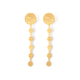 Aretes largos de cráteres vista frontal